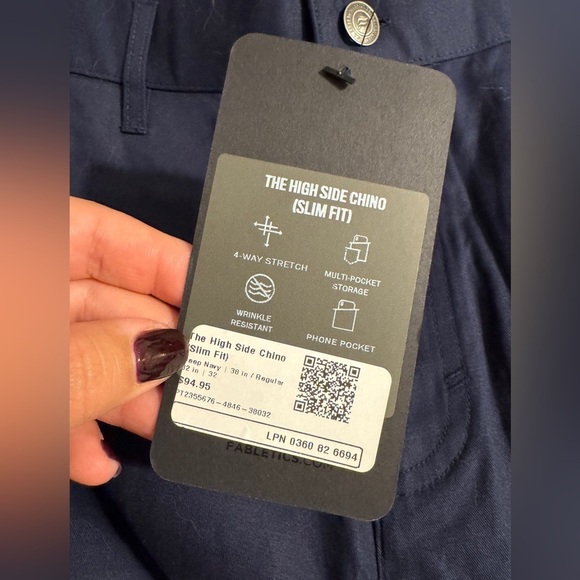 Fabletics The High Side Chino (Slim Fit) 38x32 - Picture 7 of 9